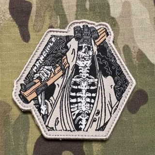 NoName Death Hunter Woven Patch - ver.5 - nášivka