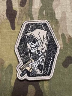 NoName Death Hunter Woven Patch - ver.6 - nášivka