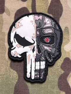 NoName Terminator Punisher PVC Patch - nášivka