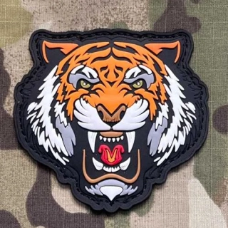 NoName Tiger Head PVC Patch - nášivka