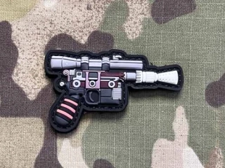 NoName Tactical Gun PVC Patch - DL-44 Blaster - nášivka