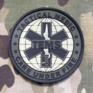 NoName Tactical Medic - Care Under Fire PVC Patch - nášivka