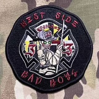 911Patches Woodlawn Volunteer Fire Company Station 33 Patch - nášivka