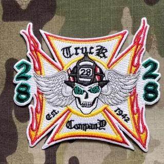 911Patches South Adams County Fire Department Truck Company 28 Patch - nášivka