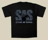 MilPictures T-Shirt SAS - Special Air Service - M - triko