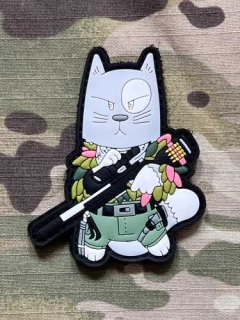 NoName TacCat Sniper PVC Patch - nášivka
