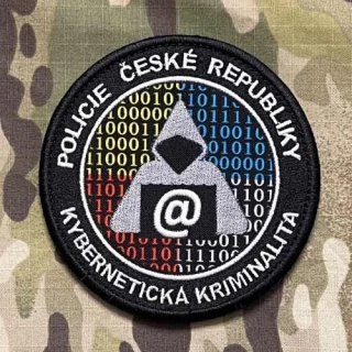 Czech Patch Police of Czech Republic - Kybernetická kriminalita - Velcro - Color - nášivka