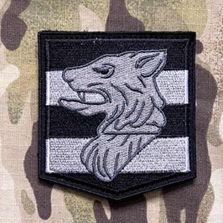 Czech Patch Police of Czech Republic - Cizinecká policie - Jihomoravský kraj - Velcro - Black - nášivka