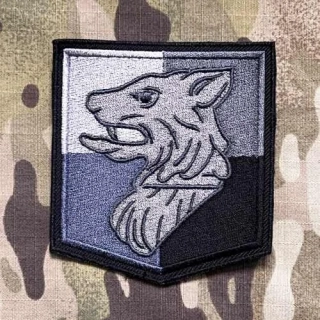 Czech Patch Police of Czech Republic - Cizinecká policie - Plzeňský kraj - Black - nášivka