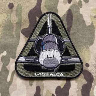 Czech Patch Czech Air Force - Traingle - L-159 Alca - Velcro - nášivka