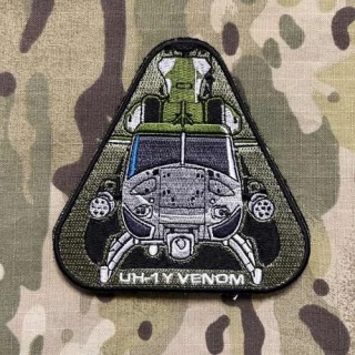 Czech Patch Czech Air Force - Traingle - UH-1Y Venom - Velcro - nášivka