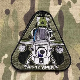 Czech Patch Czech Air Force - Traingle - AH-1Z Viper - Velcro - nášivka