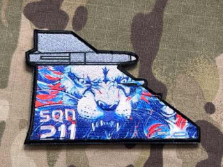 Czech Patch Czech Air Force - 211 Squadron - NTM 2024 - Velcro - nášivka