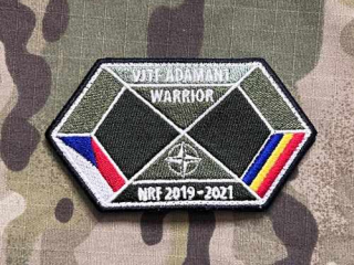 Czech Patch Czech Army - VJTF Adamant Warrior - NRF 2019-2021 - Velcro - nášivka