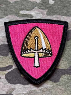 Czech Patch Czech Army - Aktivní zálohy - Pěší rota KVV - Středočeský kraj - Velcro - Color - nášivka