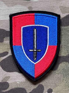 Czech Patch Czech Army - Aktivní zálohy - Pěší rota KVV - Liberecký kraj - Velcro - Color - nášivka