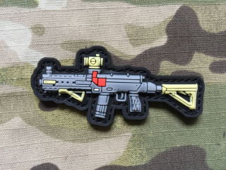 NoName Tactical Gun PVC Patch - SR3 ver.2 - nášivka