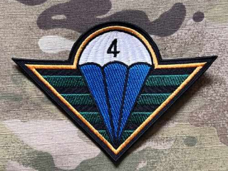 Czech Patch Czech Army - 4. brigáda rychlého nasazení - Color - nášivka