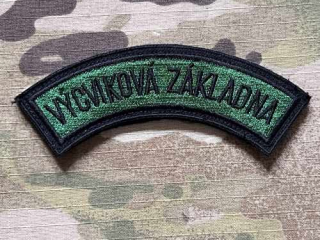 Czech Patch Czech Army - Výcviková základna Vyškov - Velcro - Olive - nášivka