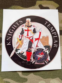 NoName Stickers Knights Templar - Small - samolepky