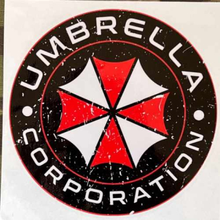 NoName Stickers Umbrella Corporation - samolepky