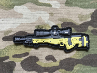 NoName Tactical Gun PVC Patch - L96 - nášivka