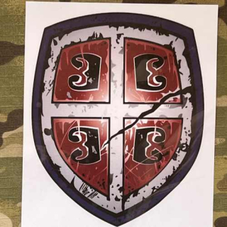 NoName Stickers Serbia Shield - samolepky