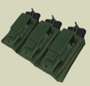 CONDOR Triple Kangaroo Mag Pouch - Olive Drab