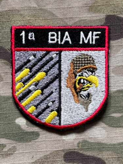 Brazilia Military Patch 1a BIA MF - nášivka
