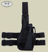 MFH Tactical Leg Holster - Right - Black