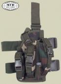 MFH Universal Tactical Leg Holster - Woodland