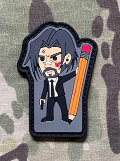 NoName John Wick Pancil PVC Patch - nášivka