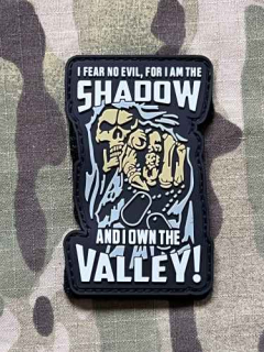 NoName Shadow and I Own The Valley PVC Patch - nášivka