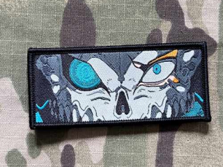 NoName Monster Eyes Woven Patch - nášivka