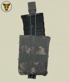 BULLE UK® MOLLE D Type Single 7.62 Magazine Pouch - ACU