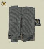 BULLE UK® MOLLE Double Pistol Magazine Pouch - ACU