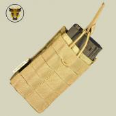 BULLE UK® MOLLE Open Single 5.56 Magazine Pouch - Multicam