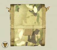 BULLE UK® MOLLE Space Saving Foldable Dump Pouch - Multicam