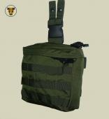 BULLE UK® MOLLE Drop Leg Dump Pouch - Olive Drab