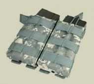 CONDOR Double M4/M16 Open Top Mag Pouch - ACU