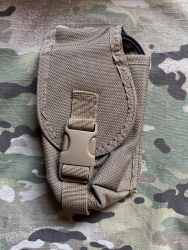 BULLE UK® MOLLE Closed Radio Comms Pouch - Coyote Brown