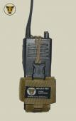 BULLE UK® MOLLE Radio and GPS Pouch - Coyote Brown