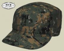 MFH BDU Field Cap RipStop - Woodland Digital - XL