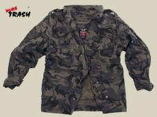 PURE TRASH DEFENSE Field Jacket - Combat Camo - L