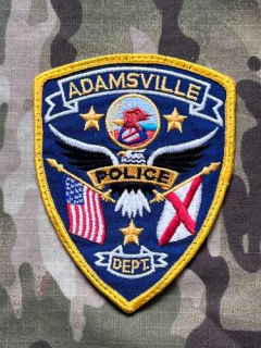 USA Patch Police Department - Adamsville - nášivka