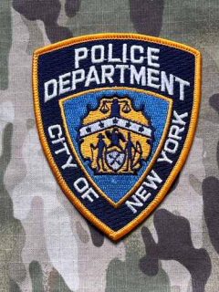 USA Patch Police Department - City of New York - nášivka