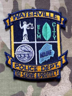 USA Patch Police Department - Waterville - nášivka