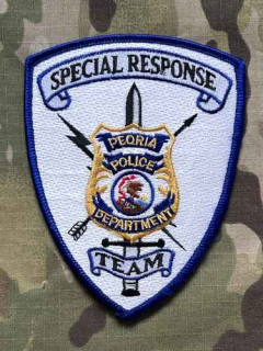 USA Patch Police Department - Peoria - Special Response Team - nášivka