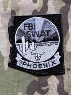 USA Patch FBI - Phoenix - SWAT - nášivka