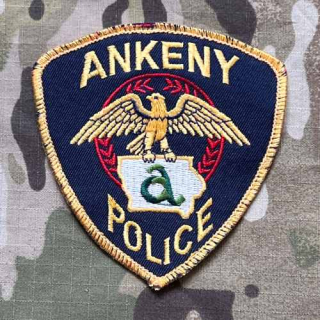 USA Patch Police - Ankeny - nášivka